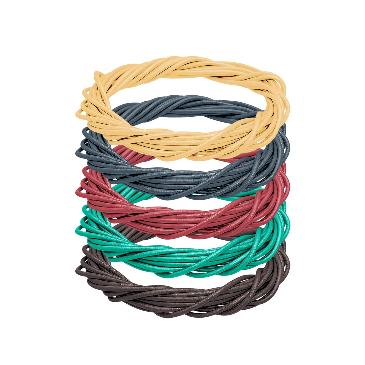 1.5mm Light Round Leather Cord Assortment by Bead Landing™